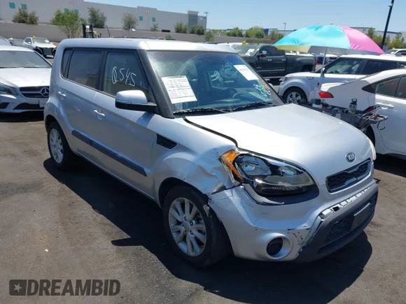 ✅ 2013 Kia Soul + • VIN: KNDJT2A66D7498809 • Лот: 45410545. Опубликован ранее на IAAI с пробегом 113 367 миль. Бесплатный доступ к архиву аукционных продаж из США и подробный отчёт об истории автомобиля на DreamBid. Изображение 1.
