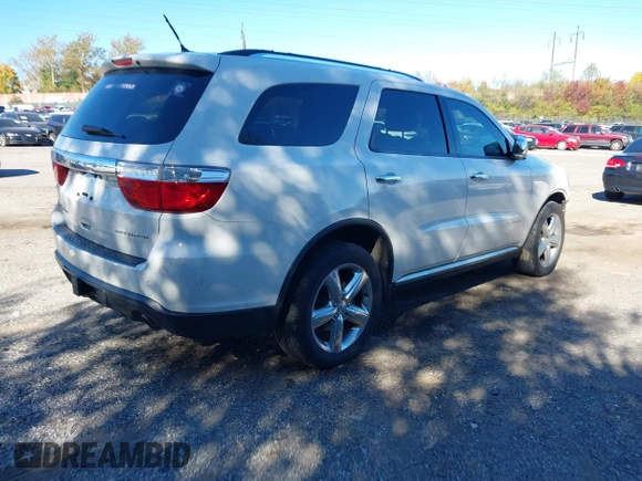 ✅ 2012 Dodge Durango Citadel • VIN: 1C4RDJEGXCC293268 • Lot: 43613930. Wystawiony na IAAI z przebiegiem 199 249 mil. Bezpłatny archiwum sprzedaży aukcyjnych z USA i szczegółowy raport historii pojazdu na DreamBid. Zdjęcie 4.