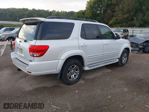 ✅ 2007 Toyota Sequoia Limited • VIN: 5TDZT38A47S290912 • Lot: 43275670. Wystawiony na IAAI z przebiegiem 287 784 mil. Bezpłatny archiwum sprzedaży aukcyjnych z USA i szczegółowy raport historii pojazdu na DreamBid. Zdjęcie 4.