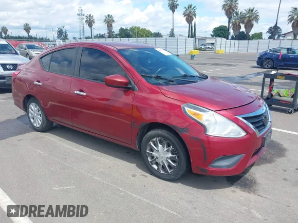 ✅ 2017 Nissan Versa S • VIN: 3N1CN7AP0HL810233 • Lot: 44943539. Listed on IAAI with 103,916 mi. Free auction sales archive from the USA and detailed vehicle history report at DreamBid. Image 1.