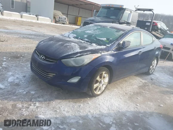 ✅ 2012 Hyundai Elantra Limited • VIN: 5NPDH4AE7CH094204 • Лот: 44329195. Опубліковано раніше на IAAI з пробігом 160 000 миль. Безкоштовний доступ до архіву аукціонних продажів зі США та докладний звіт про історію автомобіля на DreamBid. Зображення 2.