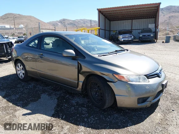 ✅ 2007 Honda Civic LX • VIN: 2HGFG116X7H566835 • Lot: 45112115. Listed on IAAI with 71,297 mi. Free auction sales archive from the USA and detailed vehicle history report at DreamBid. Image 1.