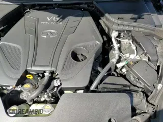 ✅ 2023 Infiniti Q50 Red Sport 400 • VIN: JN1FV7DR5PM590876 • Lot: 49144815. Listed on Copart with 17,718 mi. Free auction sales archive from the USA and detailed vehicle history report at DreamBid. Image 15.