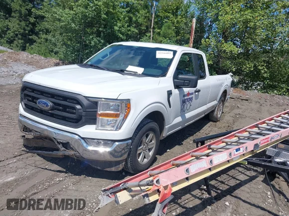 ✅ 2022 Ford F-150 XL • VIN: 1FTEX1C50NKE69910 • Lot: 42946894. Wystawiony na IAAI z przebiegiem 96 105 mil. Bezpłatny archiwum sprzedaży aukcyjnych z USA i szczegółowy raport historii pojazdu na DreamBid. Zdjęcie 2.