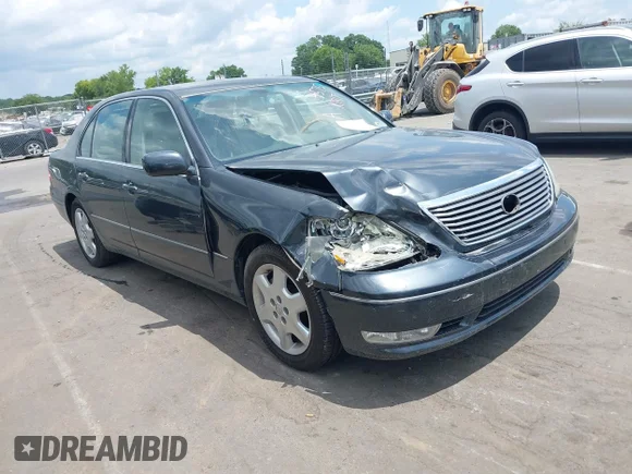 ✅ 2005 Lexus LS 430 • VIN: JTHBN36F150174575 • Lot: 42747734. Listed on IAAI with 133,027 mi. Free auction sales archive from the USA and detailed vehicle history report at DreamBid. Image 1.