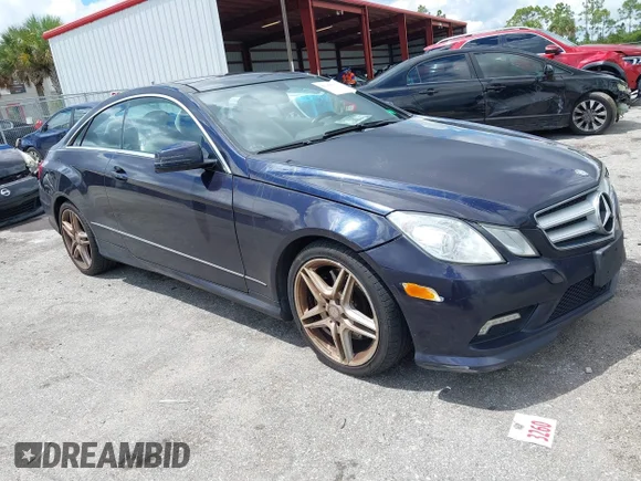 ✅ 2011 Mercedes-Benz E 550 • VIN: WDDKJ7CB4BF109594 • Lot: 43195784. Listed on IAAI with 213,847 mi. Free auction sales archive from the USA and detailed vehicle history report at DreamBid. Image 1.
