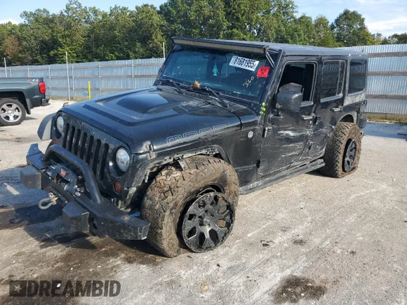 ✅ 2013 Jeep Wrangler Unlimited Moab • VIN: 1C4HJWEG1DL567699 • Lot: 81681955. Listed on Copart with 175,687 mi. Free auction sales archive from the USA and detailed vehicle history report at DreamBid. Image 1.