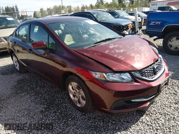 ✅ 2015 Honda Civic LX • VIN: 2HGFB2F5XFH539427 • Lot: 45068643. Wystawiony na IAAI z przebiegiem 21 975 mil. Bezpłatny archiwum sprzedaży aukcyjnych z USA i szczegółowy raport historii pojazdu na DreamBid. Zdjęcie 1.