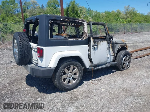 ✅ 2012 Jeep Wrangler Sahara • VIN: 1C4AJWBG9CL280079 • Lot: 44973921. Listed on IAAI with Not provided. Free auction sales archive from the USA and detailed vehicle history report at DreamBid. Image 4.