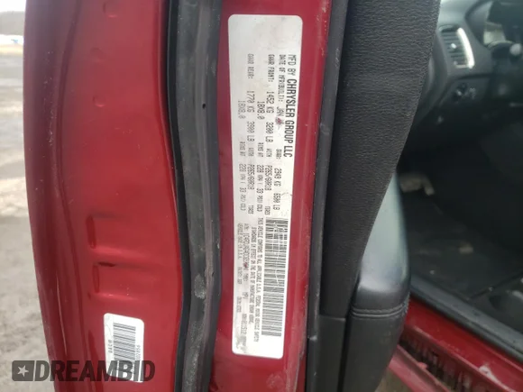 ✅ 2019 Dodge Durango GT Plus • VIN: 1C4RDJDG2KC755063 • Lot: 42907103. Listed on Copart with 43,295 mi. Free auction sales archive from the USA and detailed vehicle history report at DreamBid. Image 15.