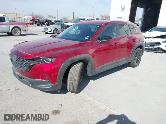 ✅ 2025 Mazda CX-50 S Preferred • VIN: 7MMVABBM7SN317939 • Лот: 41576488. Опубліковано раніше на IAAI з пробігом 12 570 миль. Безкоштовний доступ до архіву аукціонних продажів зі США та докладний звіт про історію автомобіля на DreamBid. Зображення 2.