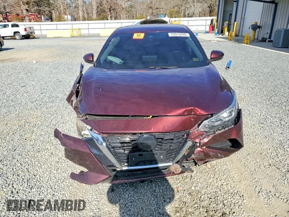 ✅ 2022 Nissan Sentra SV • VIN: 3N1AB8CVXNY233484 • Lot: 73313705. Wystawiony na Copart z przebiegiem 30 762 mil. Bezpłatny archiwum sprzedaży aukcyjnych z USA i szczegółowy raport historii pojazdu na DreamBid. Zdjęcie 5.