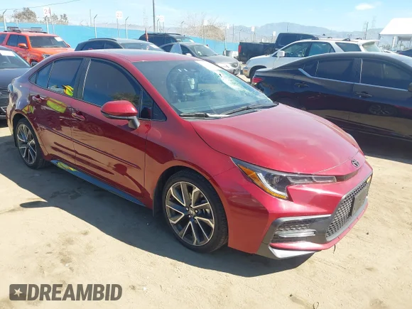 ✅ 2022 Toyota Corolla XSE • VIN: 5YFT4MCE8NP111067 • Lot: 44481084. Wystawiony na IAAI z przebiegiem 27 166 mil. Bezpłatny archiwum sprzedaży aukcyjnych z USA i szczegółowy raport historii pojazdu na DreamBid. Zdjęcie 1.