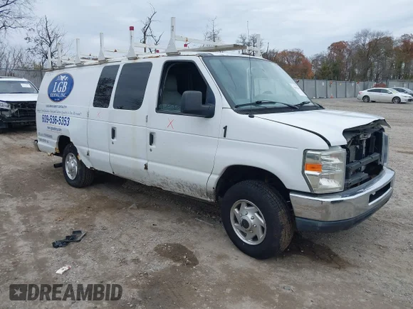 ✅ 2014 Ford Econoline Cargo Commercial • VIN: 1FTSS3EL2EDA27322 • Лот: 43642194. Опубліковано раніше на IAAI з пробігом 222 425 миль. Безкоштовний доступ до архіву аукціонних продажів зі США та докладний звіт про історію автомобіля на DreamBid. Зображення 1.