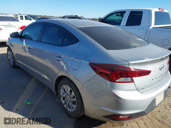 ✅ 2020 Hyundai Elantra SE • VIN: KMHD74LF8LU968778 • Lot: 43800334. Wystawiony na IAAI z przebiegiem 97 495 mil. Bezpłatny archiwum sprzedaży aukcyjnych z USA i szczegółowy raport historii pojazdu na DreamBid. Zdjęcie 3.