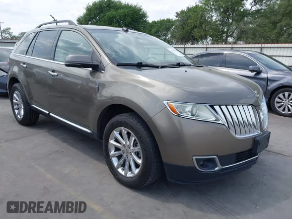 ✅ 2012 Lincoln MKX • VIN: 2LMDJ6JK4CBL03173 • Lot: 44754338. Listed on IAAI with 126,729 mi. Free auction sales archive from the USA and detailed vehicle history report at DreamBid. Image 1.