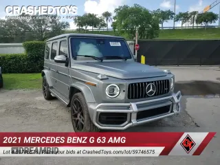 ✅ 2021 Mercedes-Benz G 63 AMG • VIN: W1NYC7HJ8MX420997 • Lot: 59746575. Wystawiony na Copart z przebiegiem 3 481 mil. Bezpłatny archiwum sprzedaży aukcyjnych z USA i szczegółowy raport historii pojazdu na DreamBid. Zdjęcie 16.
