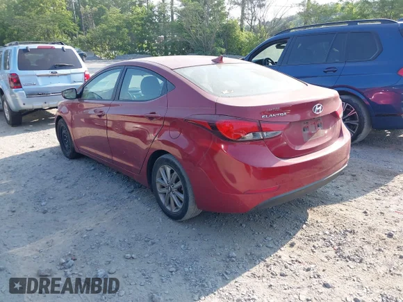 ✅ 2014 Hyundai Elantra SE • VIN: 5NPDH4AE1EH505499 • Lot: 44883334. Wystawiony na IAAI z przebiegiem 169 637 mil. Bezpłatny archiwum sprzedaży aukcyjnych z USA i szczegółowy raport historii pojazdu na DreamBid. Zdjęcie 3.