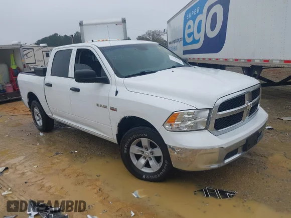 ✅ 2019 Ram 1500 Tradesman • VIN: 1C6RR7KT9KS667824 • Lot: 43768156. Listed on IAAI with 139,895 mi. Free auction sales archive from the USA and detailed vehicle history report at DreamBid. Image 1.
