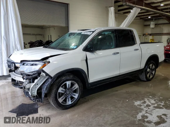 ✅ 2019 Honda Ridgeline RTL-E • VIN: 5FPYK3F70KB002765 • Лот: 64044415. Опубликован ранее на Copart с пробегом 110 767 миль. Бесплатный доступ к архиву аукционных продаж из США и подробный отчёт об истории автомобиля на DreamBid. Изображение 1.