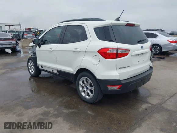 ✅ 2018 Ford EcoSport SE • VIN: MAJ3P1TE8JC215055 • Lot: 44211373. Wystawiony na IAAI z przebiegiem 52 232 mil. Bezpłatny archiwum sprzedaży aukcyjnych z USA i szczegółowy raport historii pojazdu na DreamBid. Zdjęcie 3.