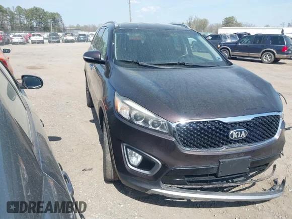 ✅ 2016 Kia Sorento EX • VIN: 5XYPHDA17GG010664 • Lot: 44765119. Listed on IAAI with Not provided. Free auction sales archive from the USA and detailed vehicle history report at DreamBid. Image 1.