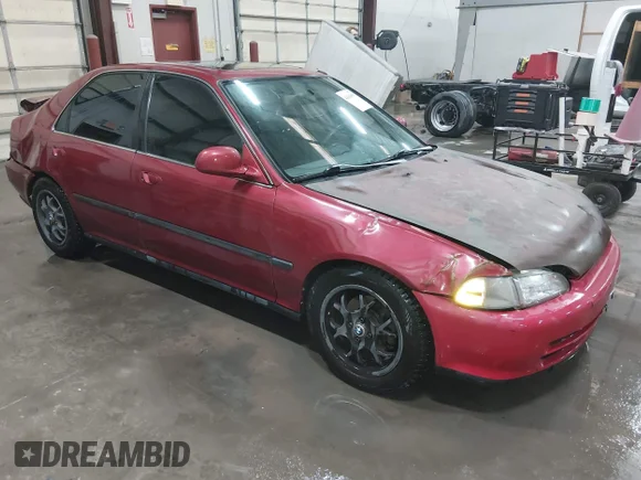 ✅ 1995 Honda Civic • VIN: JHMEH969XSS015605 • Лот: 44340597. Опубліковано раніше на IAAI з пробігом 176 691 миль. Безкоштовний доступ до архіву аукціонних продажів зі США та докладний звіт про історію автомобіля на DreamBid. Зображення 1.