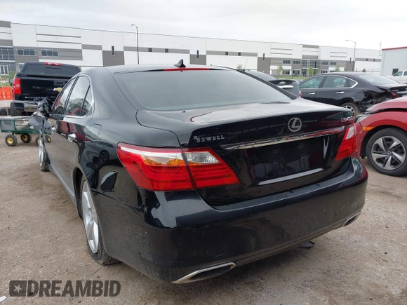 ✅ 2011 Lexus LS 460 • VIN: JTHBL5EF5B5107446 • Lot: 44987387. Listed on IAAI with Not provided. Free auction sales archive from the USA and detailed vehicle history report at DreamBid. Image 3.