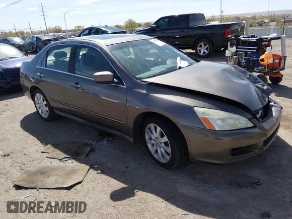 ✅ 2007 Honda Accord LX • VIN: 1HGCM66337A007486 • Лот: 44672383. Опубликован ранее на IAAI с пробегом 247 213 миль. Бесплатный доступ к архиву аукционных продаж из США и подробный отчёт об истории автомобиля на DreamBid. Изображение 1.