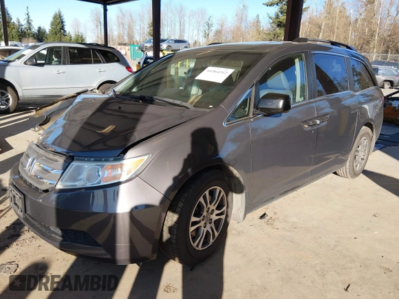 ✅ 2012 Honda Odyssey EX-L • VIN: 5FNRL5H6XCB144407 • Lot: 44364312. Wystawiony na IAAI z przebiegiem 110 639 mil. Bezpłatny archiwum sprzedaży aukcyjnych z USA i szczegółowy raport historii pojazdu na DreamBid. Zdjęcie 2.