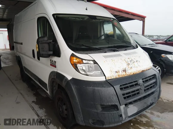 ✅ 2017 Ram ProMaster Cargo • VIN: 3C6TRVCG1HE510439 • Lot: 45619460. Wystawiony na IAAI z przebiegiem 214 792 mil. Bezpłatny archiwum sprzedaży aukcyjnych z USA i szczegółowy raport historii pojazdu na DreamBid. Zdjęcie 1.