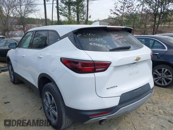 ✅ 2025 Chevrolet Blazer LT • VIN: 3GNKBCR46SS201818 • Lot: 44678493. Wystawiony na IAAI z przebiegiem 16 916 mil. Bezpłatny archiwum sprzedaży aukcyjnych z USA i szczegółowy raport historii pojazdu na DreamBid. Zdjęcie 3.