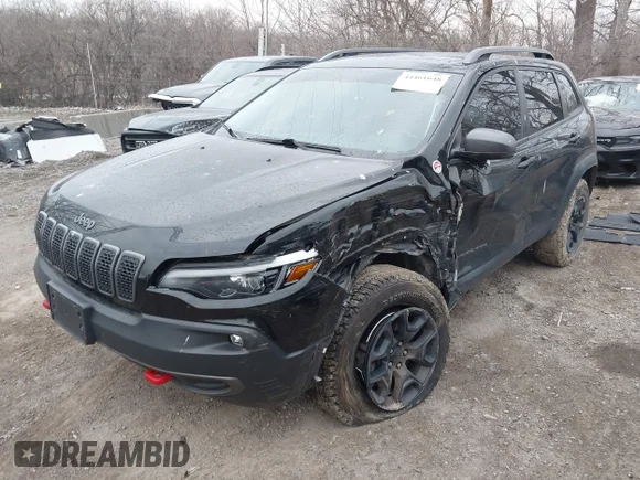 ✅ 2020 Jeep Cherokee Trailhawk • VIN: 1C4PJMBX9LD519137 • Лот: 44461648. Опубліковано раніше на IAAI з пробігом 108 911 миль. Безкоштовний доступ до архіву аукціонних продажів зі США та докладний звіт про історію автомобіля на DreamBid. Зображення 2.