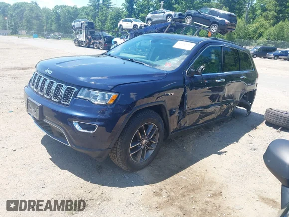 ✅ 2017 Jeep Grand Cherokee Limited • VIN: 1C4RJFBG8HC880554 • Lot: 45383355. Wystawiony na IAAI z przebiegiem 74 564 mil. Bezpłatny archiwum sprzedaży aukcyjnych z USA i szczegółowy raport historii pojazdu na DreamBid. Zdjęcie 2.