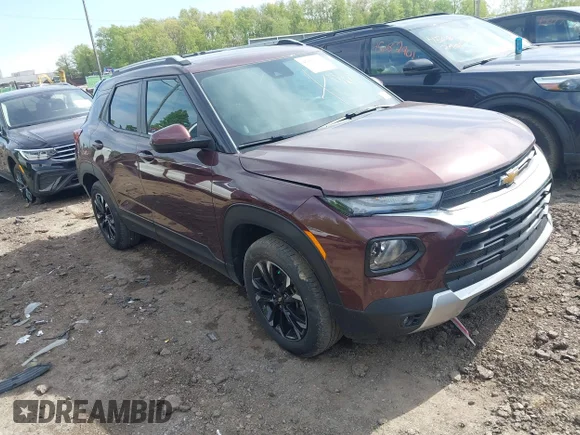 ✅ 2023 Chevrolet TrailBlazer LT • VIN: KL79MRSLXPB170501 • Лот: 45087568. Опубліковано раніше на IAAI з пробігом 51 450 миль. Безкоштовний доступ до архіву аукціонних продажів зі США та докладний звіт про історію автомобіля на DreamBid. Зображення 1.