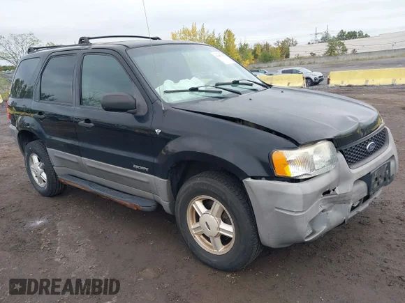 ✅ 2001 Ford Escape XLS • VIN: 1FMYU02141KA19665 • Lot: 43447470. Wystawiony na IAAI z przebiegiem 153 300 mil. Bezpłatny archiwum sprzedaży aukcyjnych z USA i szczegółowy raport historii pojazdu na DreamBid. Zdjęcie 1.