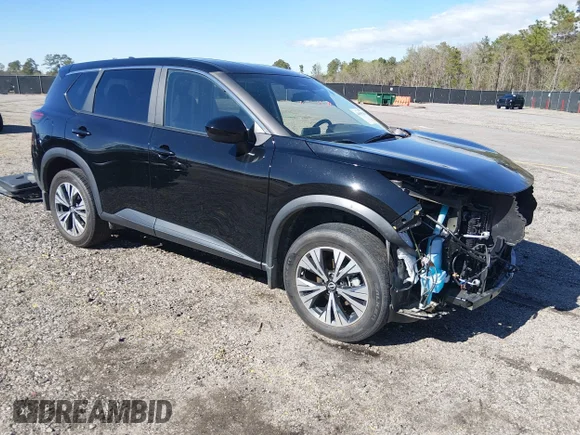 ✅ 2023 Nissan Rogue SV • VIN: 5N1BT3BA8PC872325 • Lot: 44600828. Listed on IAAI with 49,632 mi. Free auction sales archive from the USA and detailed vehicle history report at DreamBid. Image 1.