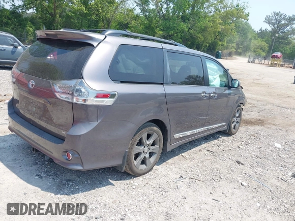 ✅ 2015 Toyota Sienna SE • VIN: 5TDXK3DC6FS668454 • Lot: 44934196. Wystawiony na IAAI z przebiegiem 148 028 mil. Bezpłatny archiwum sprzedaży aukcyjnych z USA i szczegółowy raport historii pojazdu na DreamBid. Zdjęcie 4.