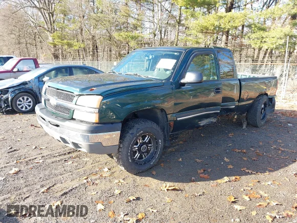 ✅ 2004 Chevrolet Silverado 1500 LS • VIN: 2GCEK19V541104448 • Lot: 43770775. Wystawiony na IAAI z przebiegiem 134 749 mil. Bezpłatny archiwum sprzedaży aukcyjnych z USA i szczegółowy raport historii pojazdu na DreamBid. Zdjęcie 2.