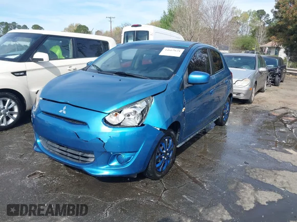 ✅ 2015 Mitsubishi Mirage DE • VIN: ML32A3HJ6FH057062 • Lot: 44662631. Wystawiony na IAAI z przebiegiem 85 346 mil. Bezpłatny archiwum sprzedaży aukcyjnych z USA i szczegółowy raport historii pojazdu na DreamBid. Zdjęcie 2.