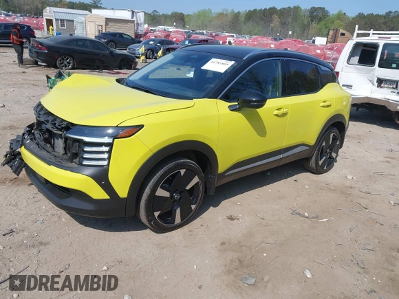 ✅ 2025 Nissan Kicks SR • VIN: 3N8AP6DA5SL440506 • Lot: 44781805. Wystawiony na IAAI z przebiegiem 16 285 mil. Bezpłatny archiwum sprzedaży aukcyjnych z USA i szczegółowy raport historii pojazdu na DreamBid. Zdjęcie 2.