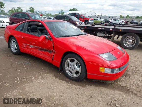 ✅ 1994 Nissan 300ZX • VIN: JN1RZ24D9RX547149 • Lot: 42345409. Wystawiony na IAAI z przebiegiem 38 610 mil. Bezpłatny archiwum sprzedaży aukcyjnych z USA i szczegółowy raport historii pojazdu na DreamBid. Zdjęcie 1.