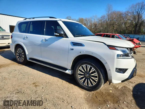 ✅ 2022 Nissan Armada SL • VIN: JN8AY2BA8N9390092 • Lot: 72919865. Wystawiony na Copart z przebiegiem 86 971 mil. Bezpłatny archiwum sprzedaży aukcyjnych z USA i szczegółowy raport historii pojazdu na DreamBid. Zdjęcie 4.