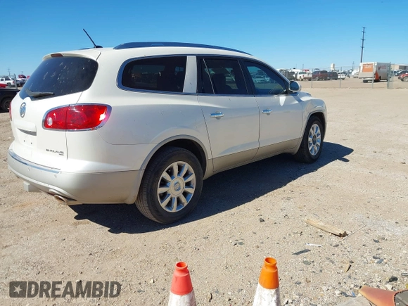 ✅ 2012 Buick Enclave Leather • VIN: 5GAKVCEDXCJ220642 • Lot: 43482951. Listed on IAAI with 247,557 mi. Free auction sales archive from the USA and detailed vehicle history report at DreamBid. Image 4.