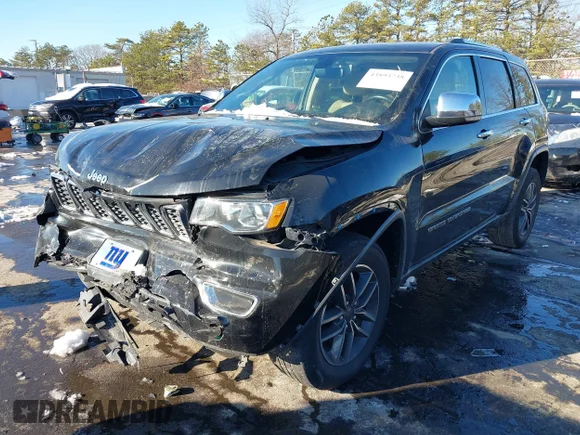 ✅ 2019 Jeep Grand Cherokee Limited • VIN: 1C4RJFBG0KC639658 • Lot: 43893738. Wystawiony na IAAI z przebiegiem 78 125 mil. Bezpłatny archiwum sprzedaży aukcyjnych z USA i szczegółowy raport historii pojazdu na DreamBid. Zdjęcie 2.