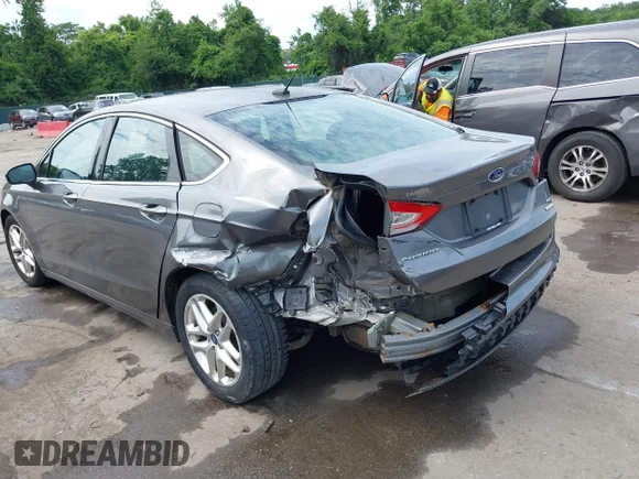 ✅ 2013 Ford Fusion SE • VIN: 3FA6P0HR0DR117193 • Lot: 45241734. Listed on IAAI with 131,280 mi. Free auction sales archive from the USA and detailed vehicle history report at DreamBid. Image 3.