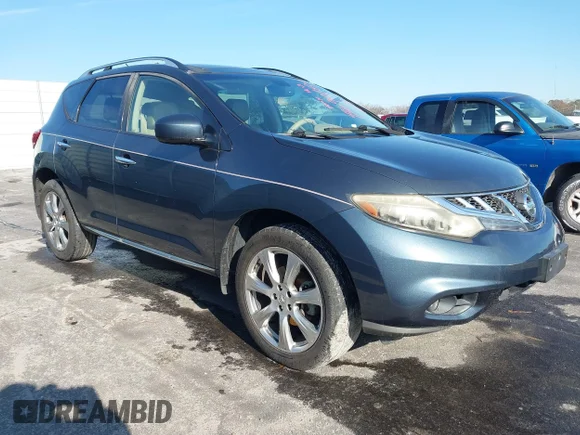 ✅ 2012 Nissan Murano SL • VIN: JN8AZ1MU6CW118069 • Lot: 43690184. Wystawiony na IAAI z przebiegiem 140 234 mil. Bezpłatny archiwum sprzedaży aukcyjnych z USA i szczegółowy raport historii pojazdu na DreamBid. Zdjęcie 1.