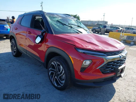 ✅ 2026 Chevrolet TrailBlazer RS • VIN: KL79MUSL4TB113837 • Lot: 45389570. Wystawiony na IAAI z przebiegiem 11 022 mil. Bezpłatny archiwum sprzedaży aukcyjnych z USA i szczegółowy raport historii pojazdu na DreamBid. Zdjęcie 1.