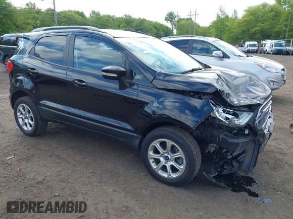 ✅ 2020 Ford EcoSport SE • VIN: MAJ6S3GL7LC325663 • Lot: 45129913. Listed on IAAI with 29,842 mi. Free auction sales archive from the USA and detailed vehicle history report at DreamBid. Image 1.