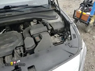 2020 Hyundai Santa Fe SEL z VIN 5NMS3CADXLH224335, wystawiony jako Copart lot #80791595 z przebiegiem 80 073 mil mil oraz Szkoda całkowita • Salvage title. Historia ofert i sprzedaży dostępna na DreamBid. Obrazek 16.